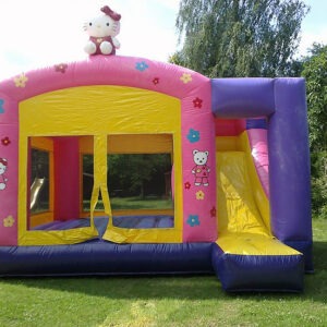 château gonflable hello kitty