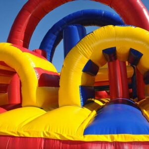 parcours sportif gonflable