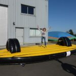 slackline gonflable