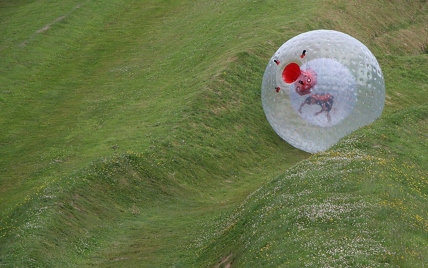 Zorb Ball 2 balle géante gonflable