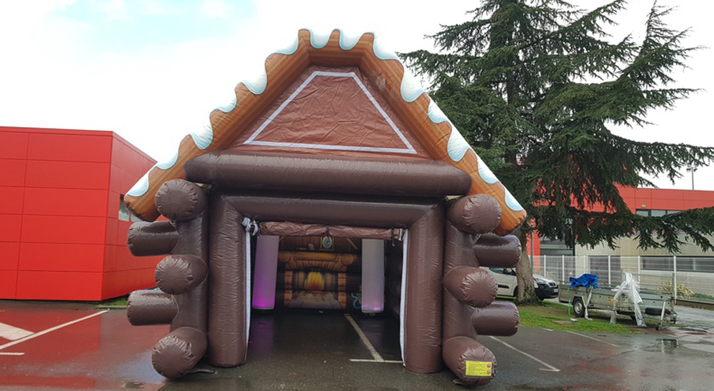 CHALET GONFLABLE 2